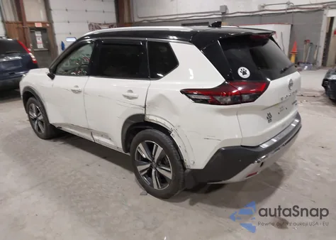 2023 Nissan Rogue Platinum Intelligent Awd из США, поврежденный, VIN JN8BT3DD4PW312056